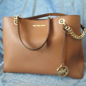 Michael Kors Leather Tote Bag